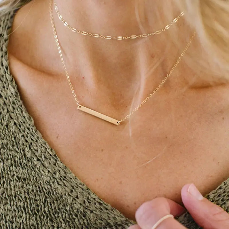 TIMELESS 2 LAYERED NECKLACE